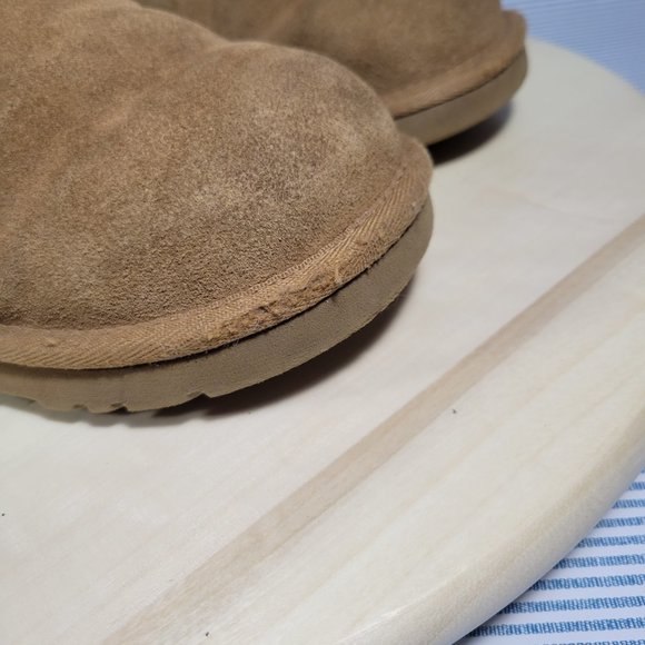 Ugg Australia LARYN Brown Tan Suede Boot Swarovski Women's Size 5 - Picture 12 of 12